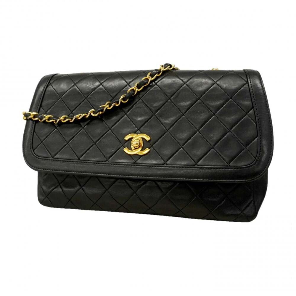 Chanel Vintage Cc Chain Flap Bag #267381C36B